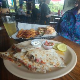 Photo of City Tavern - Columbus, OH, United States. Quesadilla and the City Club