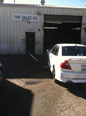 Photo of Tire Sales - San Francisco, CA, US. Looks like a normal shop.,...,