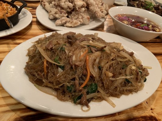 Photo of Xin Korean Reataurant - Victoria, BC, CA. Japchae