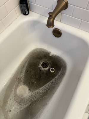 Photo of Precision Rooter & Drain - San Francisco, CA, US. Clogged bathtub 1