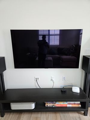 Photo of Handeejoe - San Diego, CA, US. Tv mounting with inwall cord concealment