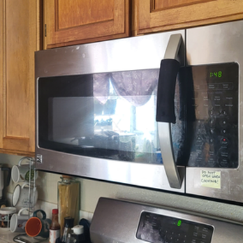 Microwave working good as new.