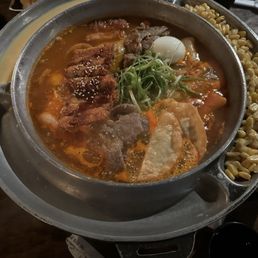 Photo of Tabom - Vancouver, BC, Canada. Tteokboki (with katsu and gyoza)