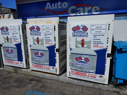 Photo of Sunset 76 Auto Repair & Tire Center - San Francisco, CA, US. Propane tank price as of September 2023