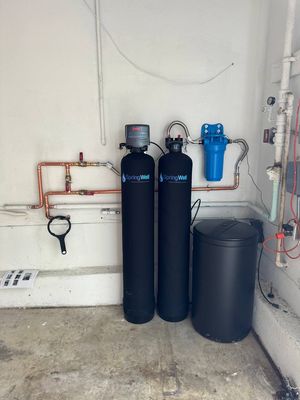 Photo of Niko's Plumbing - San Ramon, CA, US. Whole house water softener installation