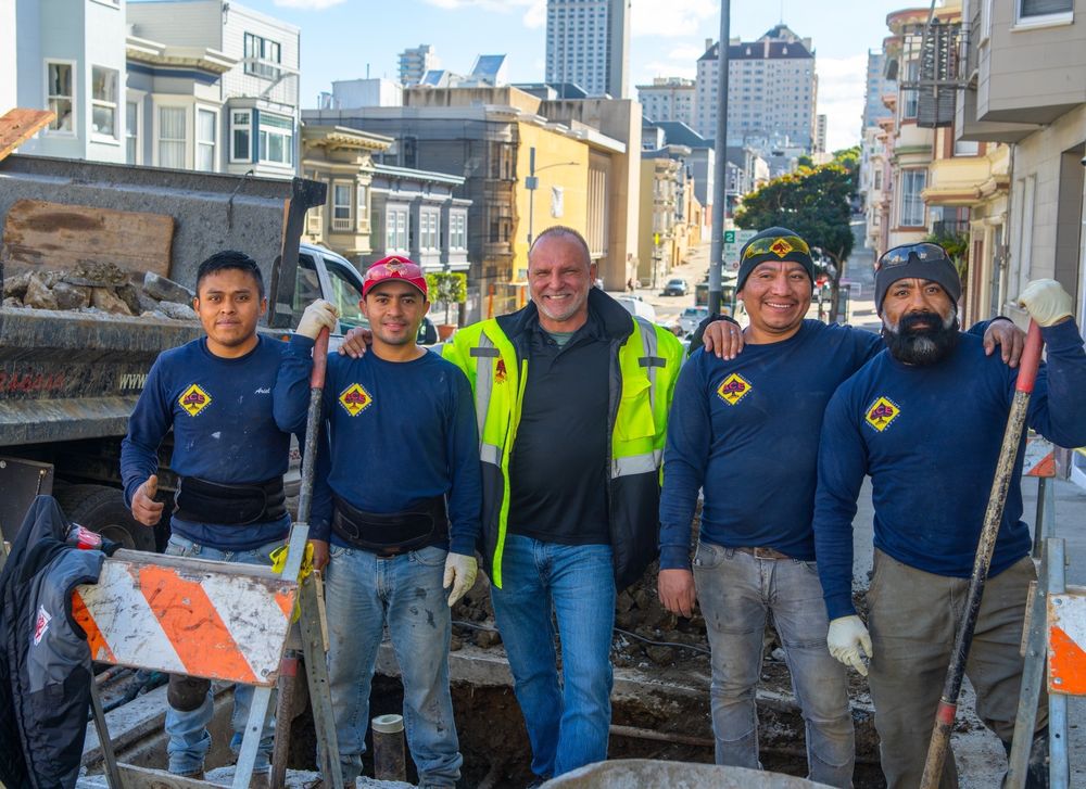 Photo of Ace Plumbing & Rooter - San Francisco, CA, United States. Sewer and house trap replacement in Nob hill