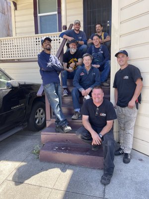 Photo of Atlas Heating - Oakland, CA, US. Christmas in April, Atlas donated a new furnace and ducts for a West Oakland homeowner.