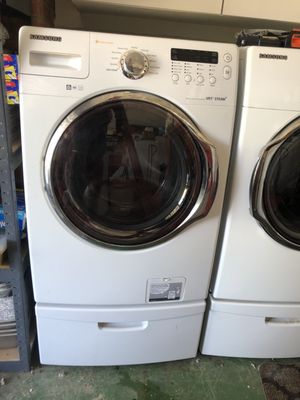 Photo of BA Appliance Repair - San Francisco, CA, US. The washing machine was leaking due to a damaged dispenser hose. Replacing the hose resolved the issue.