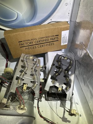 Photo of Azer Appliance & HVAC Repair - Union City, CA, US. MAYTAG/Whirpool heating element replacement