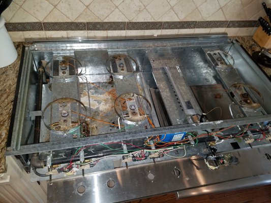 Photo of Magnet Appliance Repair - San Ramon, CA, US. gas cooktop repair/ ignitors replacement/ cooktop repair Walnut Creek