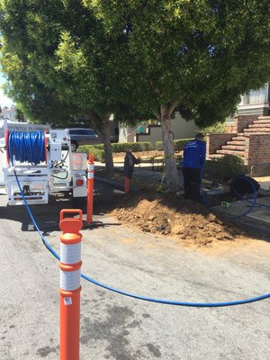 Photo of Citywide Plumbing - San Francisco, CA, US. Doing some sewer work!