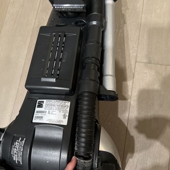 Kenmore Elite vacuum, cracked hose after 5 years of use.