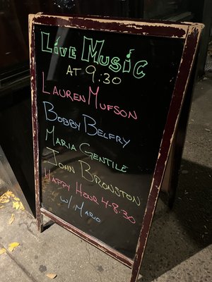 Photo of Brandy's Piano Bar - New York, NY, US. The night's line-up!