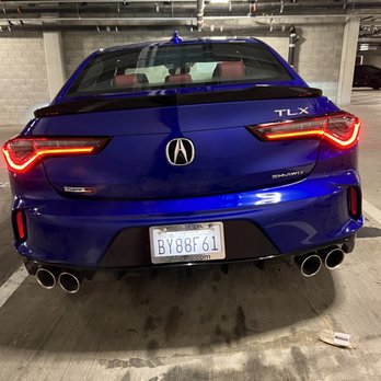 Bought a new Acura TLX Type-S from San Francisco Acura! Here is a picture of the car from my apartment garage.