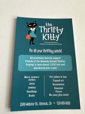 Photo of The Thrifty Kitty - Alameda, CA, US. Hours