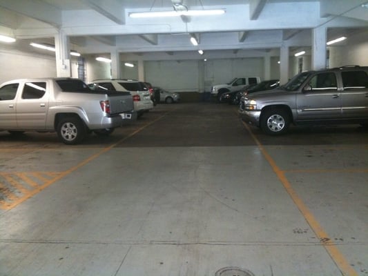 Photo of EZ Public Parking - San Francisco, CA, US. insid the garage