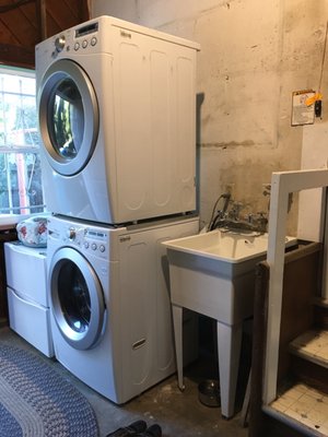 Photo of BeastBay Plumbing - Benicia, CA, US. He even helped move the washer and dryer back when he was done!