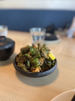 Photo of Miku - Vancouver, BC, CA. Brussel Sprout Chips
