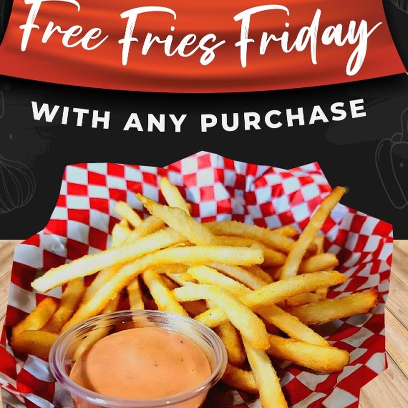 Free Fries Friday!!!