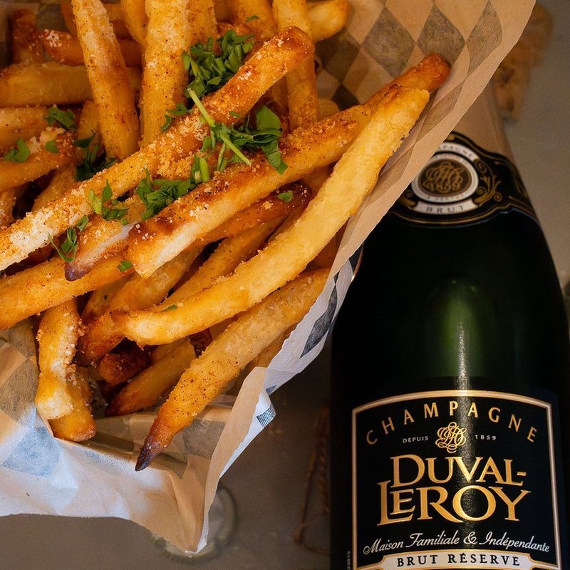 Champagne & Fries!