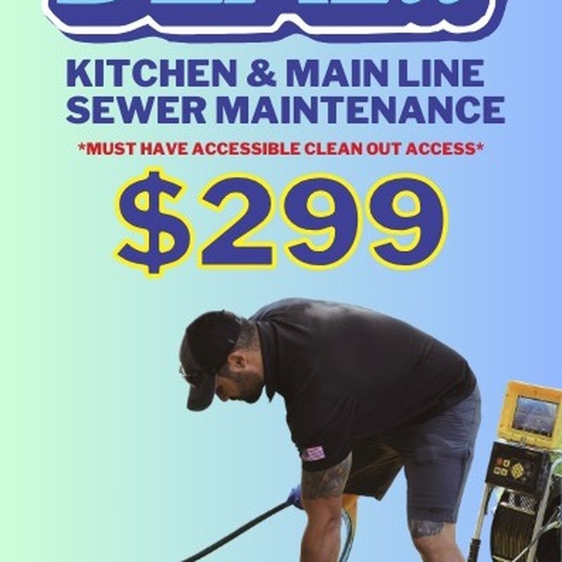 Clear Drains for $299!