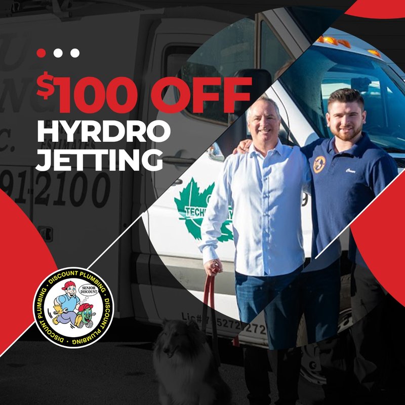 $100 OFF Hydro Jetting