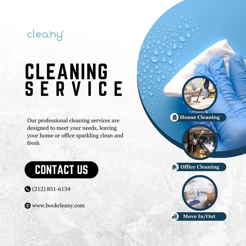 Schedule your cleaning service now!