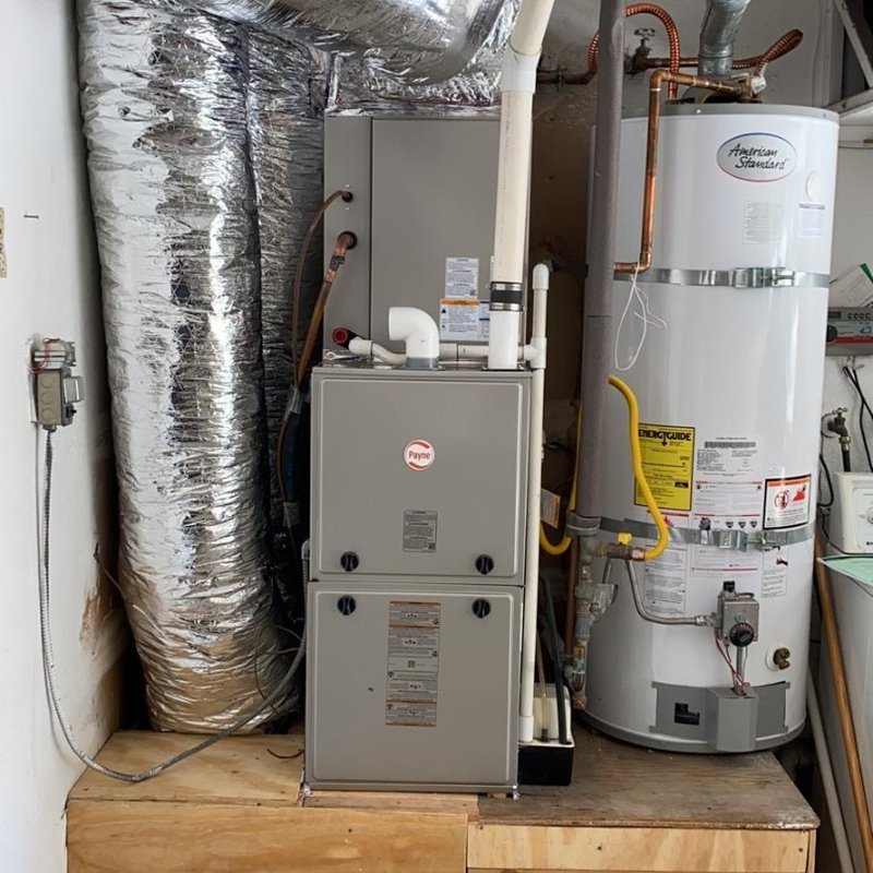 95% Efficiency furnace and ducts replacement