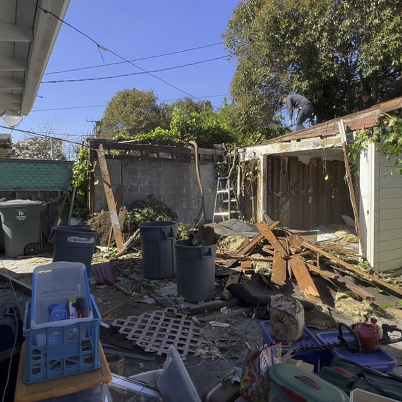 Shed demolition