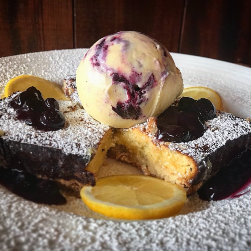 Blueberry Lemon Bar ice cream!