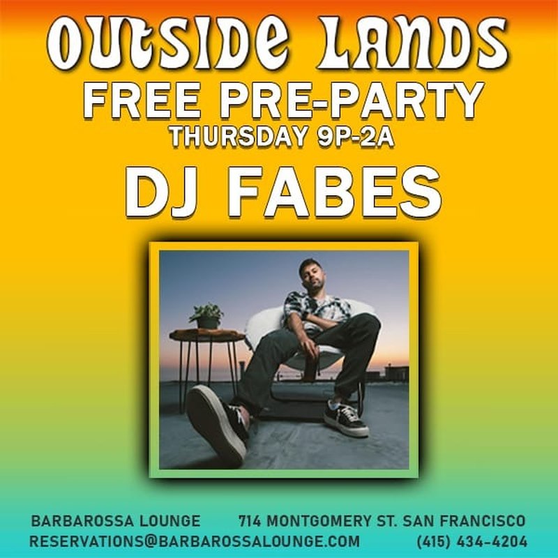 Outsidelands Pre-Party Celebration!