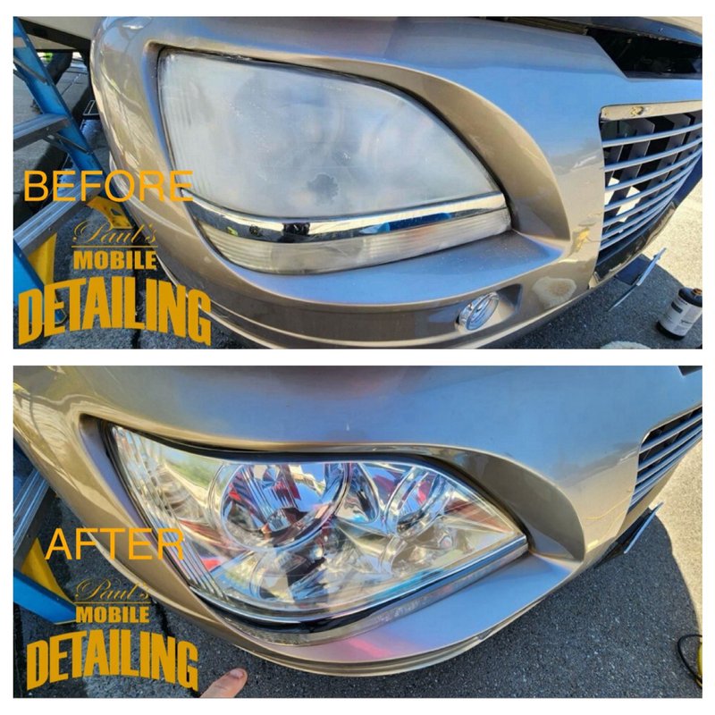 Professional Headlight Restoration