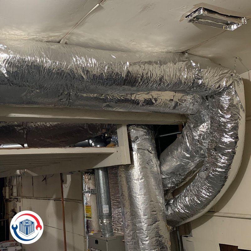 Air duct installation