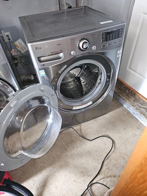 LG front load washer that has a no drain error