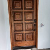 Install door trim and hardware