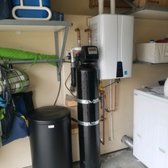 Navien tankless and Clack Water Softner install