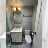 First bathroom in the home renovation project