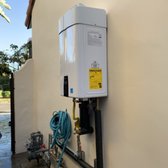 Navien Tankless Water Heater Installed