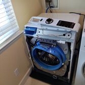 Replacing rubber and repairing the circuit board in a washing machine