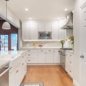 We removed a wall to allow for a much larger kitchen space 