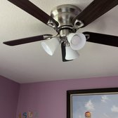 Ceiling fan after picture