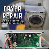 Dryer Repair: Control Board Replacement