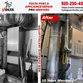 Carrier Furnace 80% AFUE 80,000 BTU Installation Before and After