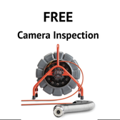 *Free camera inspection with hydro-jet drain cleaning
Hydro-jet drain cleaning only applicable if exterior sewer access point available