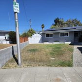 Before, Installing the drought-tolerant yard.