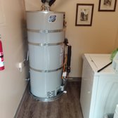 Completed 75 gallon light duty commercial water heater.
