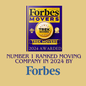 Number 1 Ranked Moving Company  by Forbes in 2024!