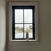 Install trim and window