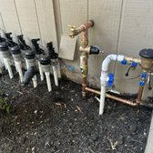 Brand new main water valve , irrigation valves and backflow on timers. 
