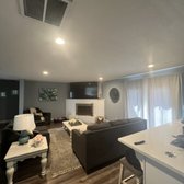 We installed 4 LED recessed lights in the family room